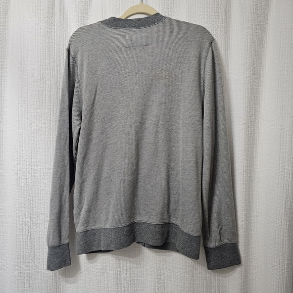 Express Gray Men's Cardigan - Picture 2 of 4